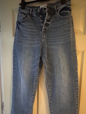 Fashion Nova Women's Light Blue Boot Cut Jeans
